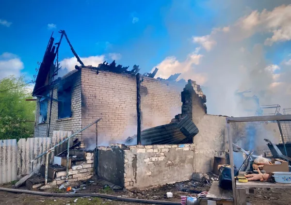 6 мая в Самарской области при пожаре в жилом доме пострадал человек